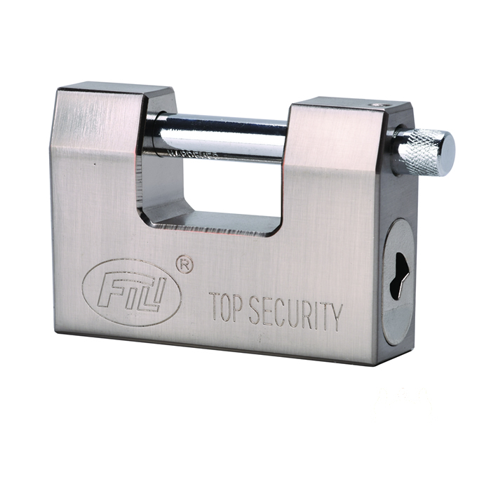 Type-D Brass Plated Steel Vane Padlock