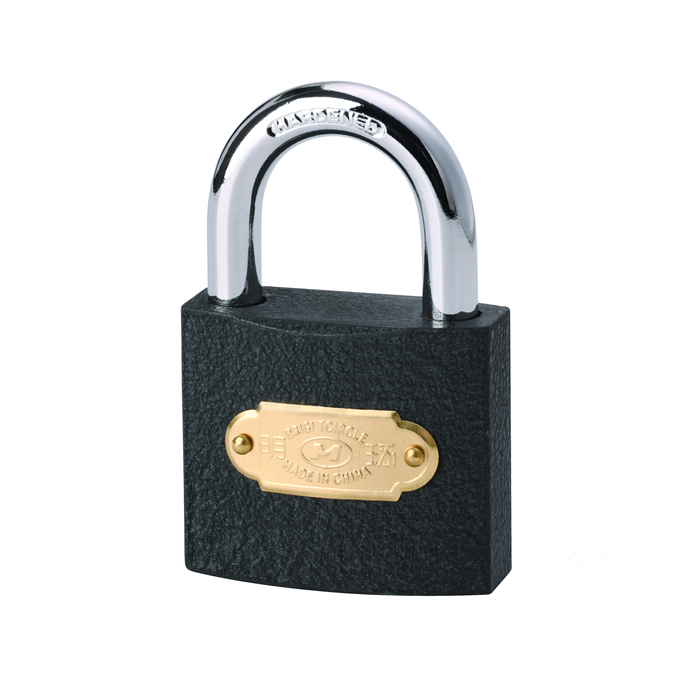 Minghuan Gray Iron Padlock